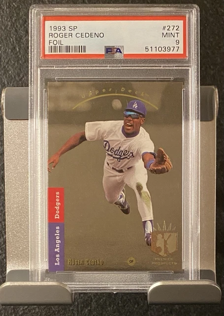 1993 Upper Deck SP Roger Cedeno Rookie Foil #272 PSA 9 MINT - Only 2 Higher -WOW