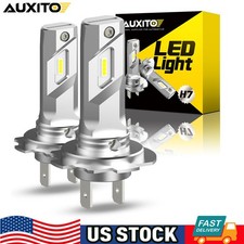AUXITO H7 2LED Headlight Bulbs Conversion Kit High Low Dual Beam 6500K