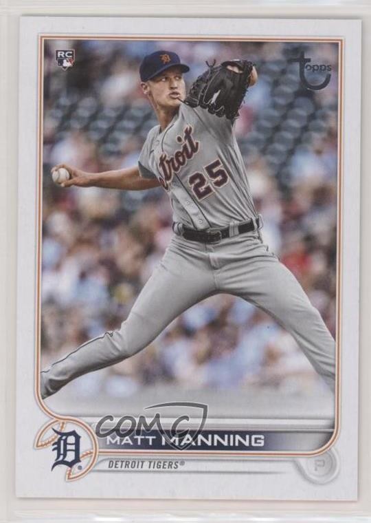 2022 Topps Series 1 Vintage Stock 25/99 Matt Manning #31 Rookie RC 06ee