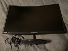 Sceptre C248W-1920RN 24" Curved 75Hz Gaming LED Monitor Full HD 1080P HDMI VGA