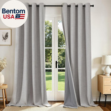 Blackout Curtains 96 Inches Long, Light Blocking Curtains for Bedroom 2 Panels w
