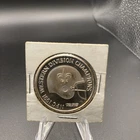 1991 NFC West Championship New Orleans Saints Silver Coin, 1 Troy Oz Fine Silver