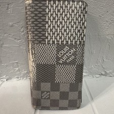 Louis Vuitton Brazza Wallet Grey Damier Graphite Canvas Wallet