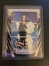 Stephanie Vaquer 2026 Topps Chrome WWE #74 Black Refractor #'d 4/10 Rare!