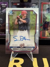Sam Petersen 2026 Bowman Chrome 1st Autograph #CPA-SP - Washington Nationals