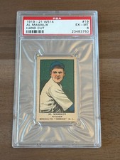 1919-21 W514 #19 Al Mamaux  (Hand Cut) Brooklyn Robins - PSA 6