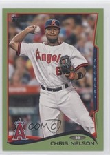 2014 Topps Retail Green Chris Nelson #101 0v7