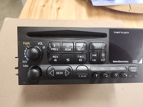 2002 Chevy AM/FM CD Delco Radio 15071233 OEM - Bild 1 von 6