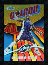 2003-04 Topps Finest Gold Refractor 19/25 Chris Wilcox #14 09is