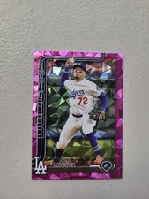 2025 Topps Update Series Miguel Rojas #US166 Pink Diamante Foil NM Free Shipping