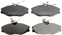 Vorderachse Denckermann B110597 Bremsbelagsatz, Scheibenbremse FüR CitroËN,Peuge