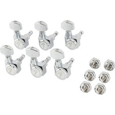 Keep Your Guitar In Tune Longer - Fender Deluxe Locking Tuners Chrome