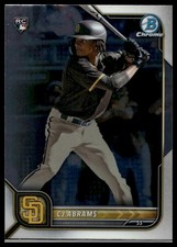 2022 Bowman Chrome CJ Abrams #12 Rookie San Diego Padres RC