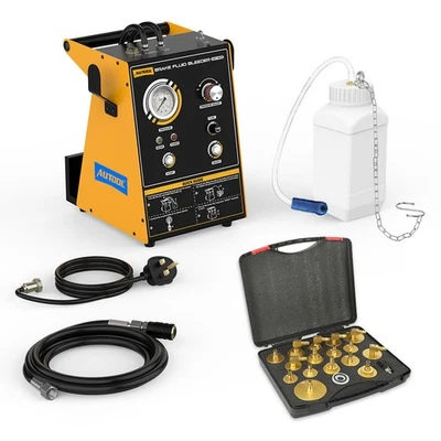 Car Brake Fluid Bleeder Electric Pulsating Oil Bleeding Machine W/ 17PCS Adapter - Image 1 of 4