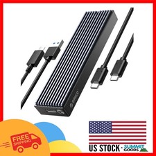 Ultra-Fast 10 Gbps USB 3.1 Gen 2 NVMe SSD Enclosure with Essential Accessories