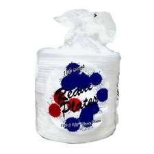 Readi Disposable, Microwavable, Lightweight 8 7/8" White Sturdy Foam Plates