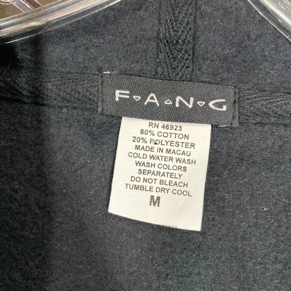 Y2K 90s VTG Full Zip Hoodie USA Patriotic Statue Of Liberty Glitter Size M NWOT Foto 3 de 4