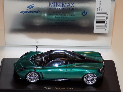 1/43 Spark Pagani Huayra from 2013 in Green S3563B | eBay