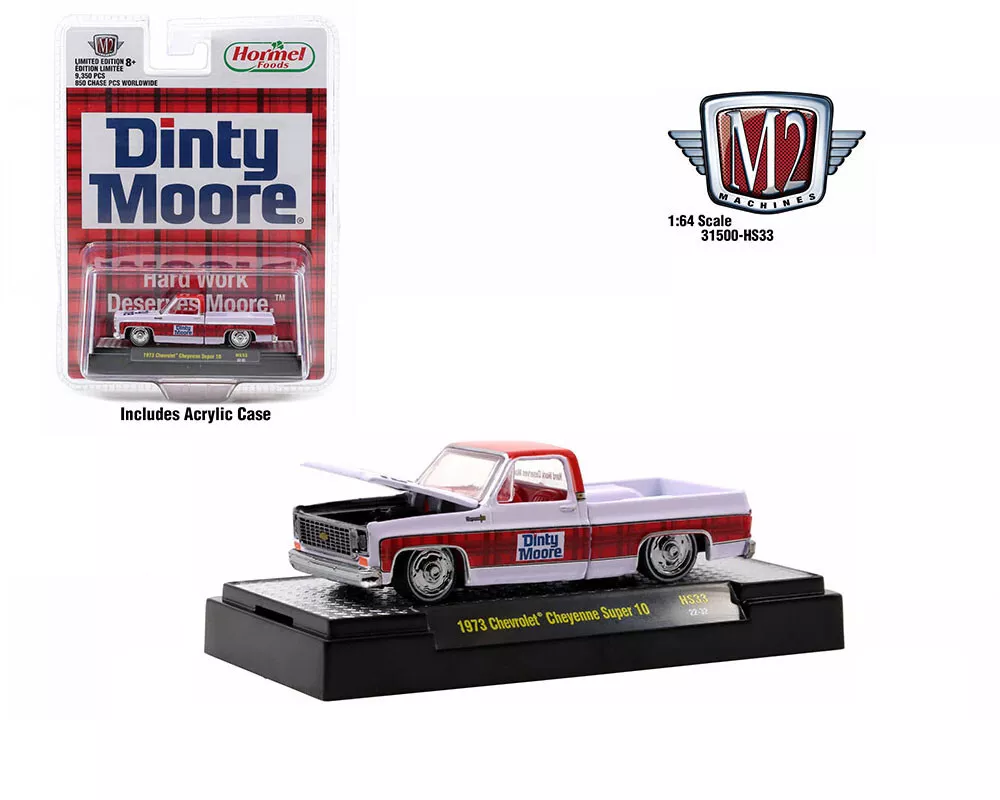 M2 Machines 1:64 1973 CHEVROLET CHEYENNE SUPER 10 PICKUP 