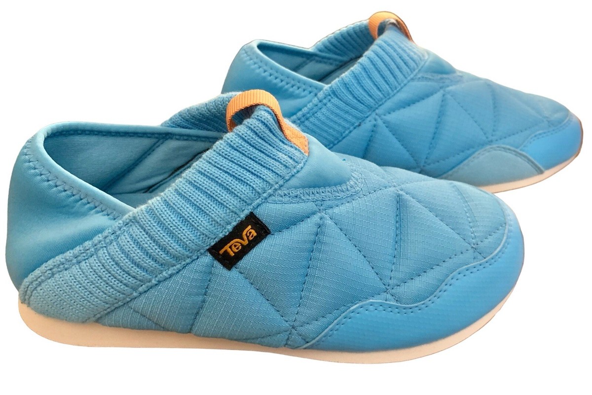 TEVA ReEMBER BIG KIDS Unisex-Child Moc Slip-On Size Blue w