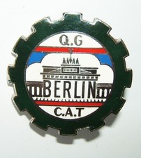 INSIGNE QUARTIER GENERAL SECTEUR FRANCAIS BERLIN C.A.T. - Drago Noisiel