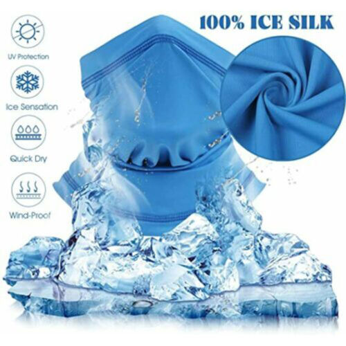 Ultra-Thin Face Mask Neck Gaiter Headband Bandana Scarf UV Protection Balaclava