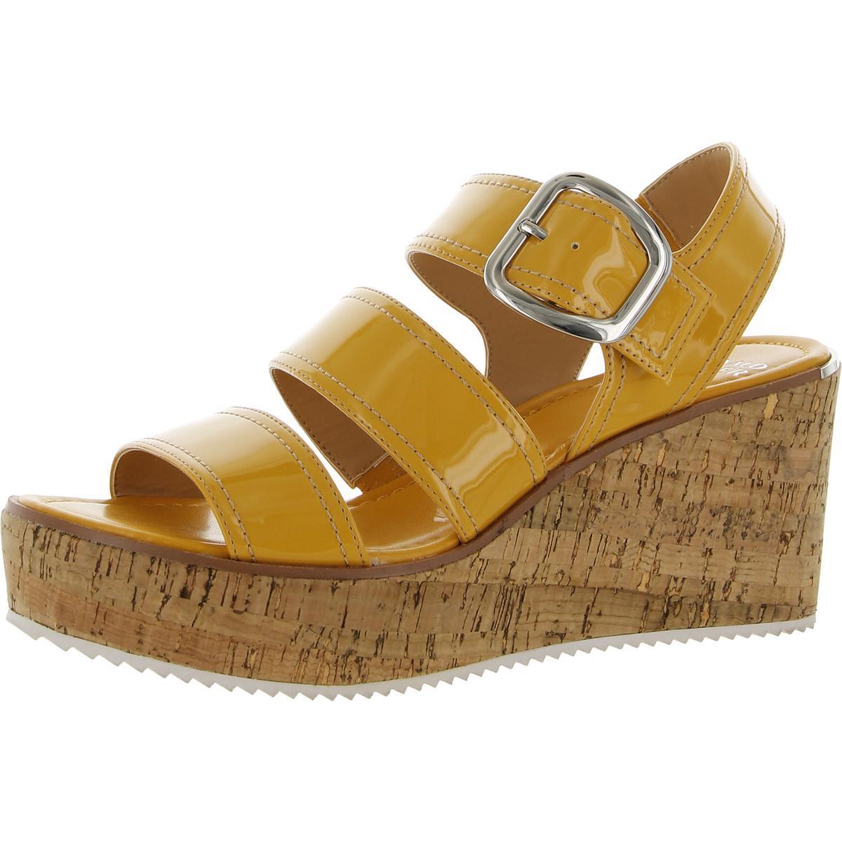 Женские босоножки на танкетке Donald J Pliner Irving желтые 95 средний BM BHFO 1797 5290₽