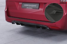 Heck Ansatz Diffusor matt Carbon Look für Mercedes V-Klasse 447 HA301-M