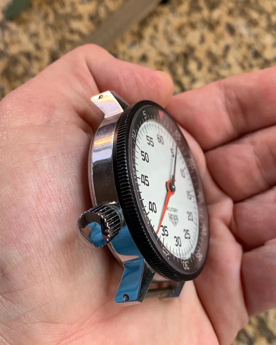 Heuer top military stopwatch