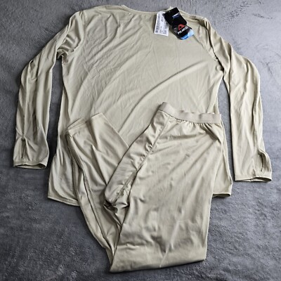 Polartec Light Weight Gen 3 NWT Undershirt Large And Drawers XL No Tag EUC USA