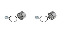 NTY 2X Radnabe Radlagersatz Vorderachse FüR Honda Jazz II Gd_ GE3 GE2 1.3