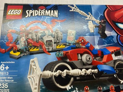 LEGO Marvel - Set 76113 - Spider-man Bike Rescue - New | eBay