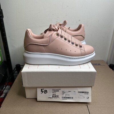 Size EU 39 Mens Alexander McQueen Sneakers White/Rose