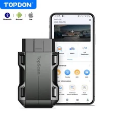 🔥2025 TOPDON TopScan Scanner Full System OBD2 Scanner Diagnostic Tool For Car