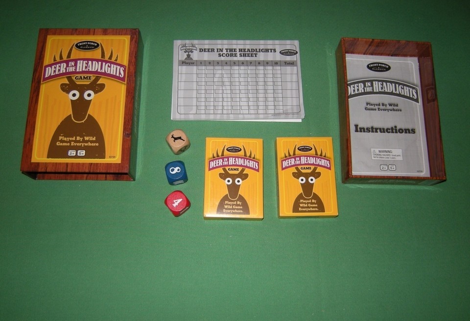 Deer In the Headlights Card Game eBay