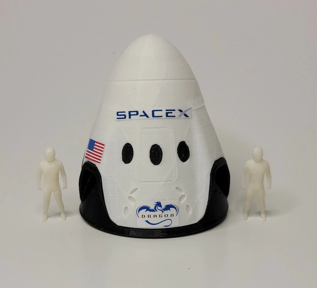 Spacex Dragon V2 3d Printing