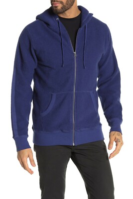 NWOT Men's XS SATURDAYS NYC JP Zip Hooded Sweatshirt $195 in