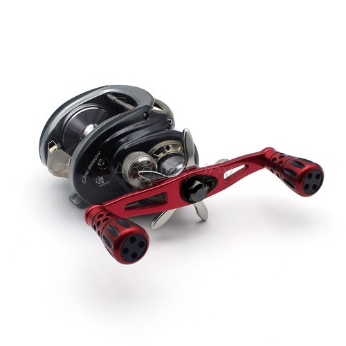 Roter Angelrollengriff für Daiwa Abu Garcia Baitcastrolle Reparaturgriff - Bild 6 von 10