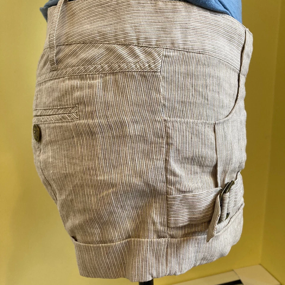 L.A.M.B. shorts cortos a rayas Foto 2 de 4