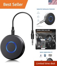 Wireless Bluetooth 5.0 Audio Adapter for Car  Home - Superior Sound Quality