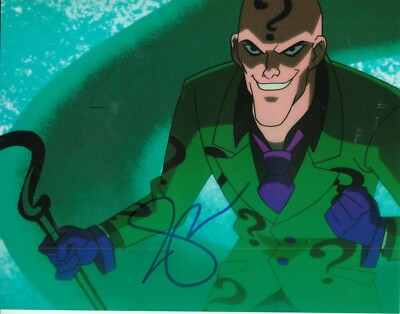Jim Rash Riddler JIM RASH signed (HARLEY QUINN) autograph 8X10 photo *THE RIDDLER* Proof ...