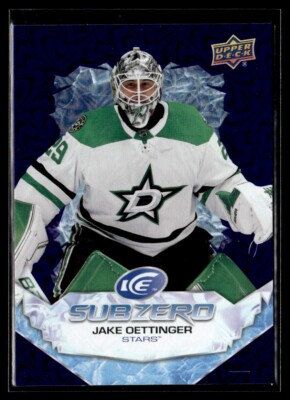 2022-23 Upper Deck Ice Sub Zero Jake Oettinger Dallas Stars #SZ-JO