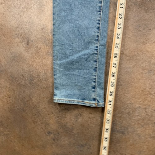 LEVI'S 519 Jeans Mens (29 Inch Waist) (32 Inch Leg) Skinny Fit Blue - Picture 6 of 14