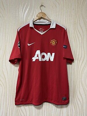 MANCHESTER UNITED 2010 2011 HOME FOOTBALL SHIRT SOCCER MANCHESTER UNITED 2010 2011 HOME FOOTBALL SHIRT SOCCER