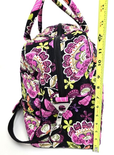 Vera Bradley Bag Overnight Weekender Travel Carry On Luggage In Pirouette Pink - Picture 6 of 10