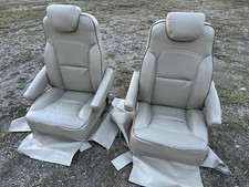 Mastercraft Taupe Manual Rv Captain Chairs Motorhome Pair Seats