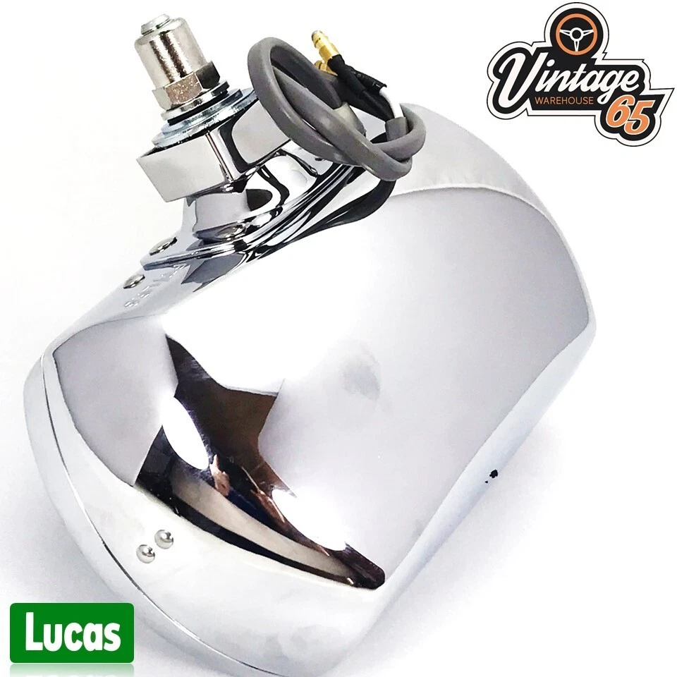 LUCAS FT8 LDB305 Fahren Licht Spot Lampe Oldtimer Lampe Einzel + Abdeckung - Bild 4 von 4