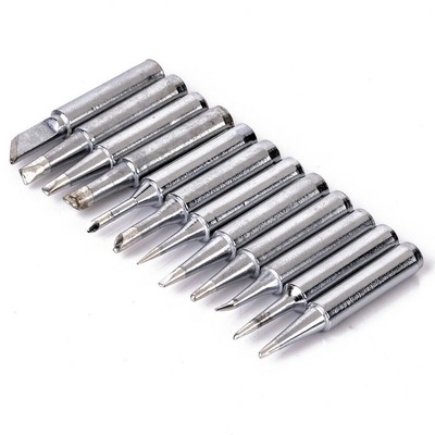 12pcs Soldering Iron Tips 900M T Welding Station Tool I B C D K for 936 937 938