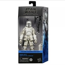 Star Wars Black Series 6  Boba Fett Prototype White Armor EP5 Amazon In Hand
