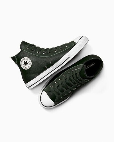 Converse CTAS Wide HI Leather Casual High Top Shoes Sneaker Men´s Unisex - Picture 9 of 15